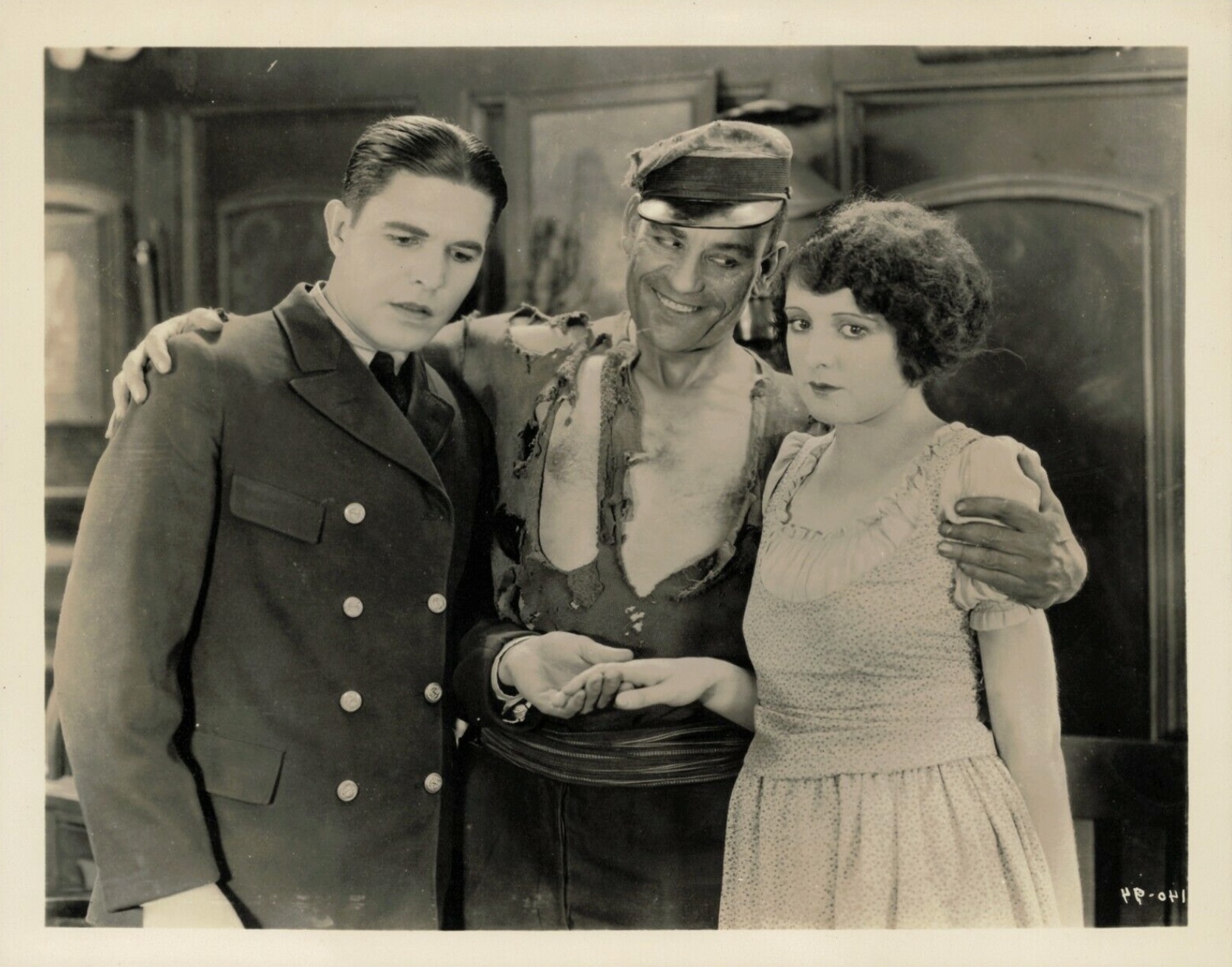 Lon Chaney, Billie Dove, and Malcolm McGregor in All the Brothers Were Valiant (1923)