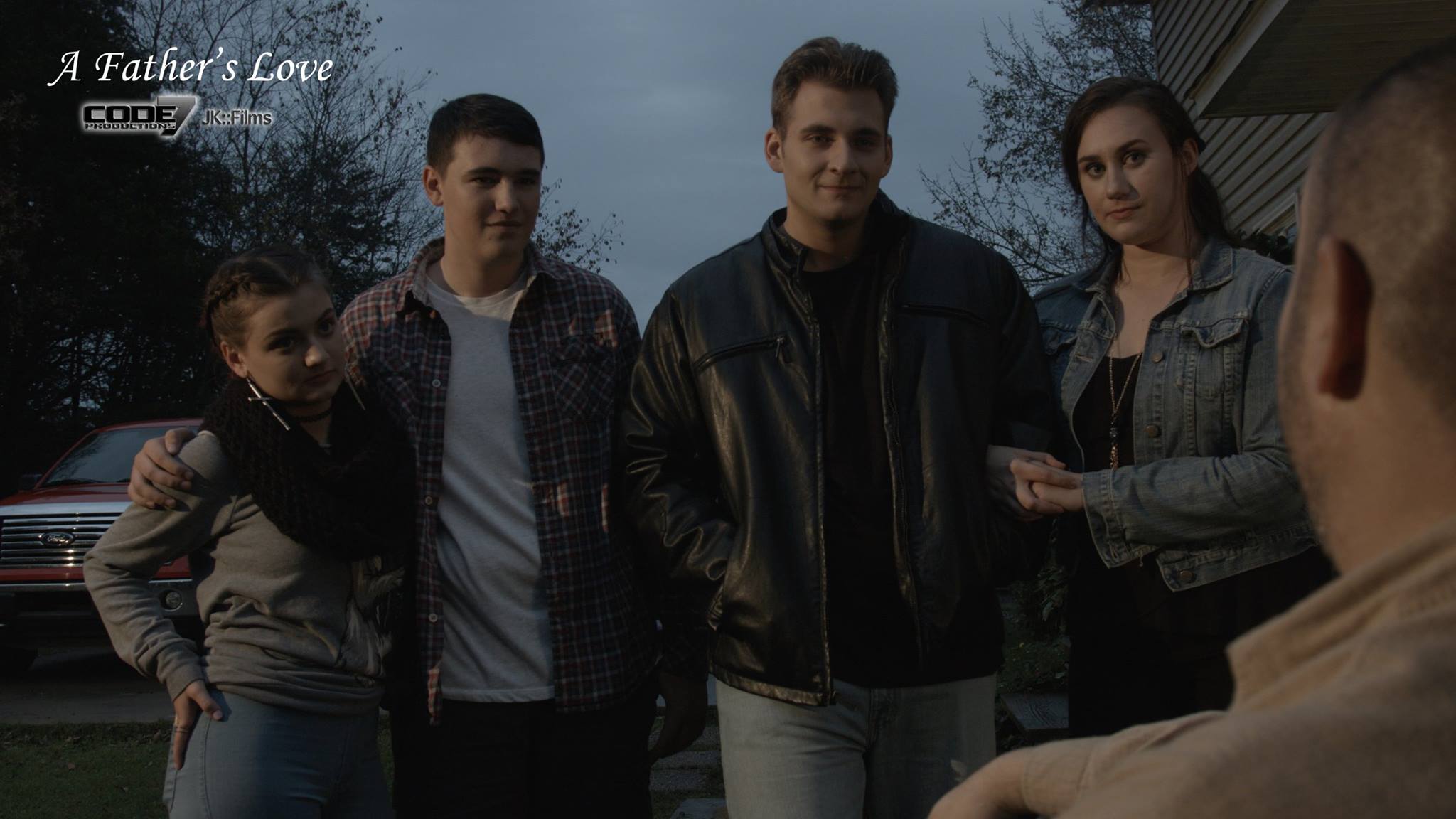 Darren W. Conrad, Taylor-Grace Davis, Laci Mercede, Teagan Heesch, and Drake Hunter in A Father's Love (2016)