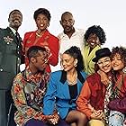 Jasmine Guy, Darryl M. Bell, Charnele Brown, Kadeem Hardison, Dawnn Lewis, Lou Myers, Cree Summer, and Glynn Turman in A Different World (1987)