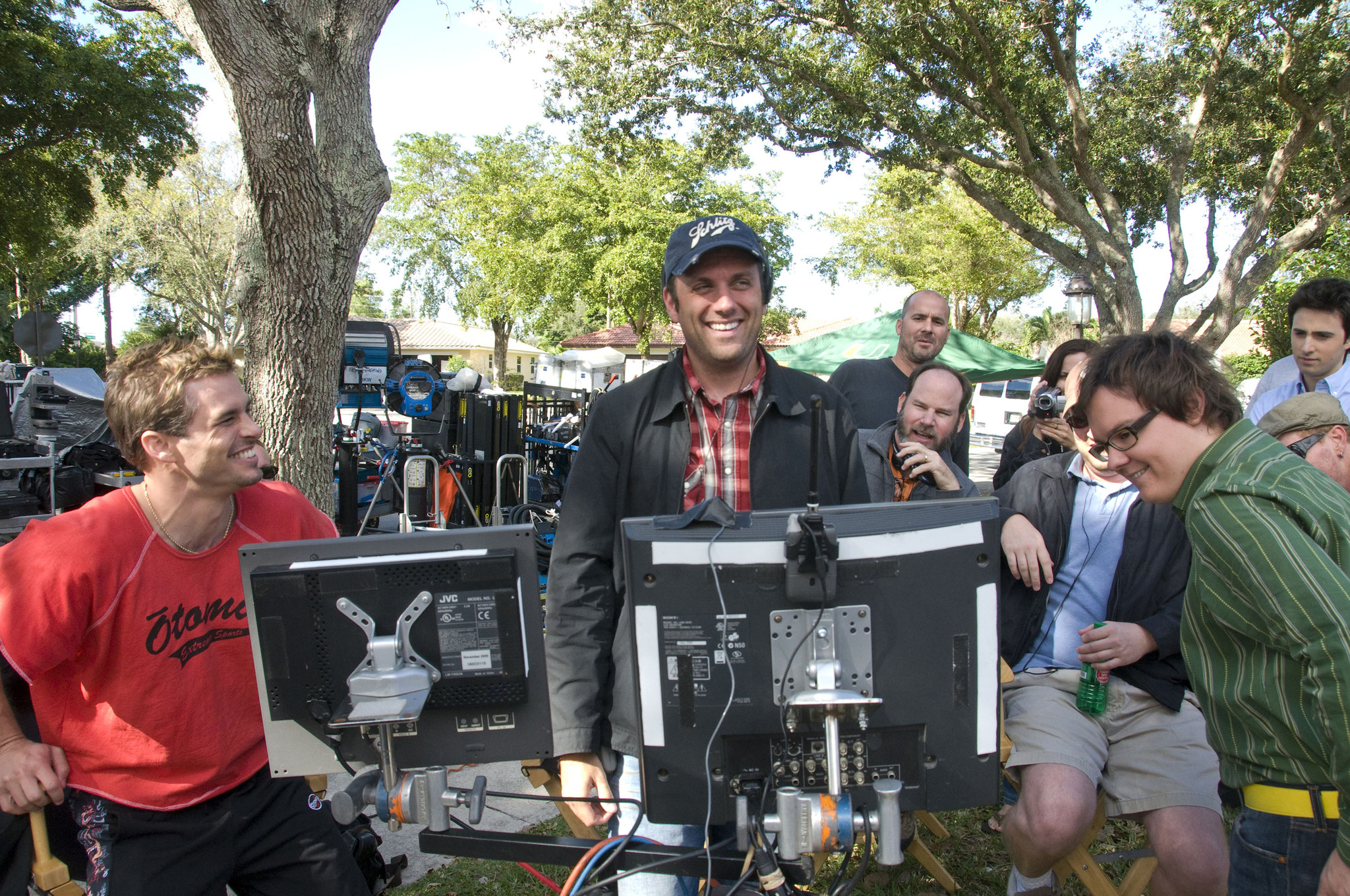 James Marsden, Clark Duke, and Sean Anders in Sex Drive (2008)