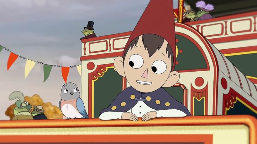 Elijah Wood and Melanie Lynskey in Over the Garden Wall (2014)