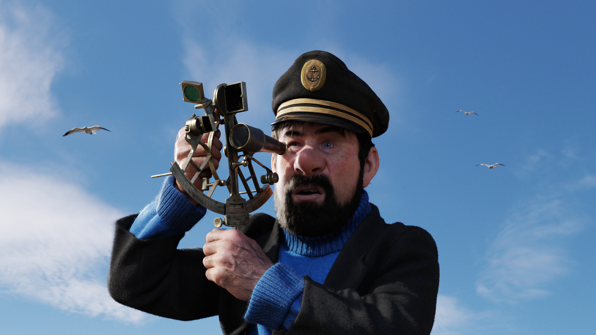 Andy Serkis in The Adventures of Tintin (2011)