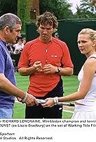 Kirsten Dunst, Pat Cash, and Richard Loncraine in Wimbledon (2004)