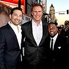 Will Ferrell, Kevin Hart, and Etan Cohen at an event for Get Hard (2015)