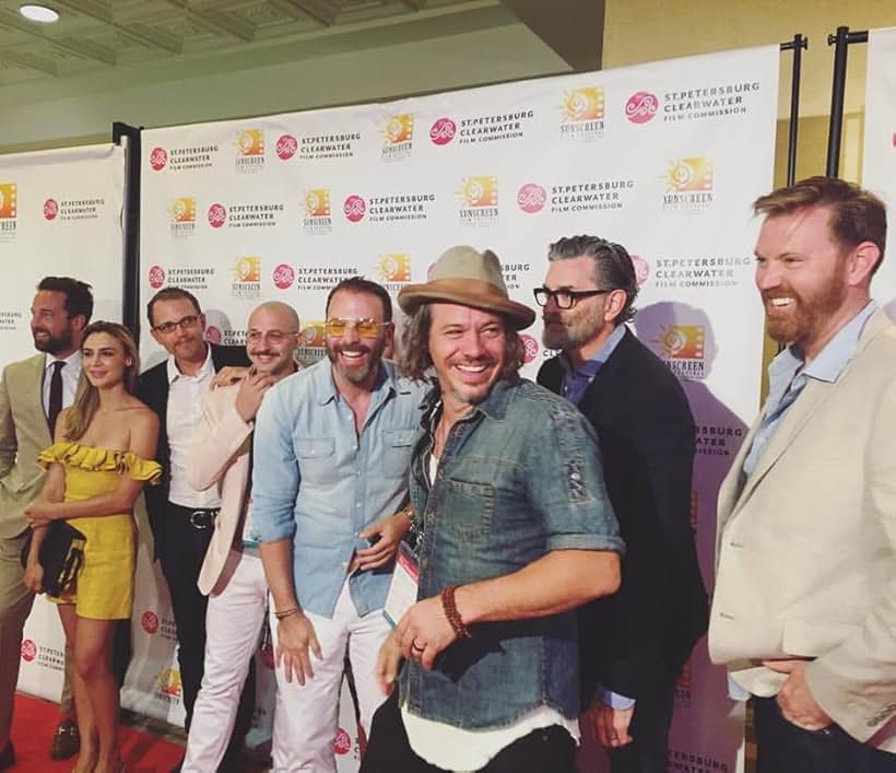 Timothy Omundson, Samaire Armstrong, Sean Covel, Dagen Merrill, Michael Raymond-James, Kyle Roper, and Matthew Post at an event for Carter & June (2017)