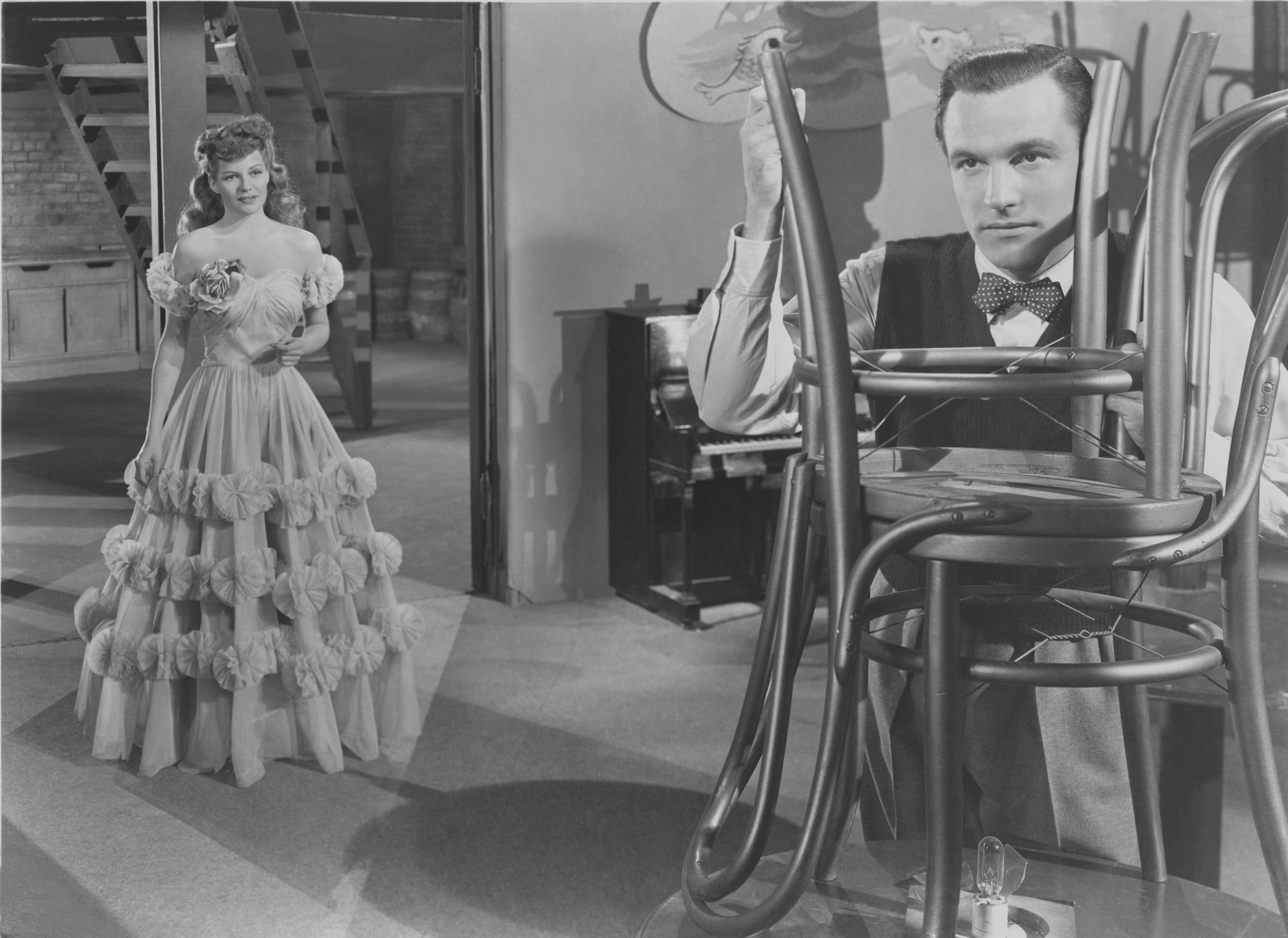 Rita Hayworth and Gene Kelly in Cover Girl (1944)