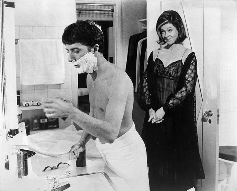 Dustin Hoffman and Elizabeth Wilson in The Graduate (1967)