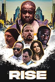 Ana Ciubara, Jamal Woolard, Neal Kodinsky, Chris Pera, Jeremy Rashad Brown, Antrone Harris, and Regina Ting Chen in RI$E (2022)