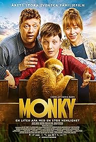 Frida Hallgren, Johan Petersson, and Julius Jimenez Hugoson in Monky (2017)