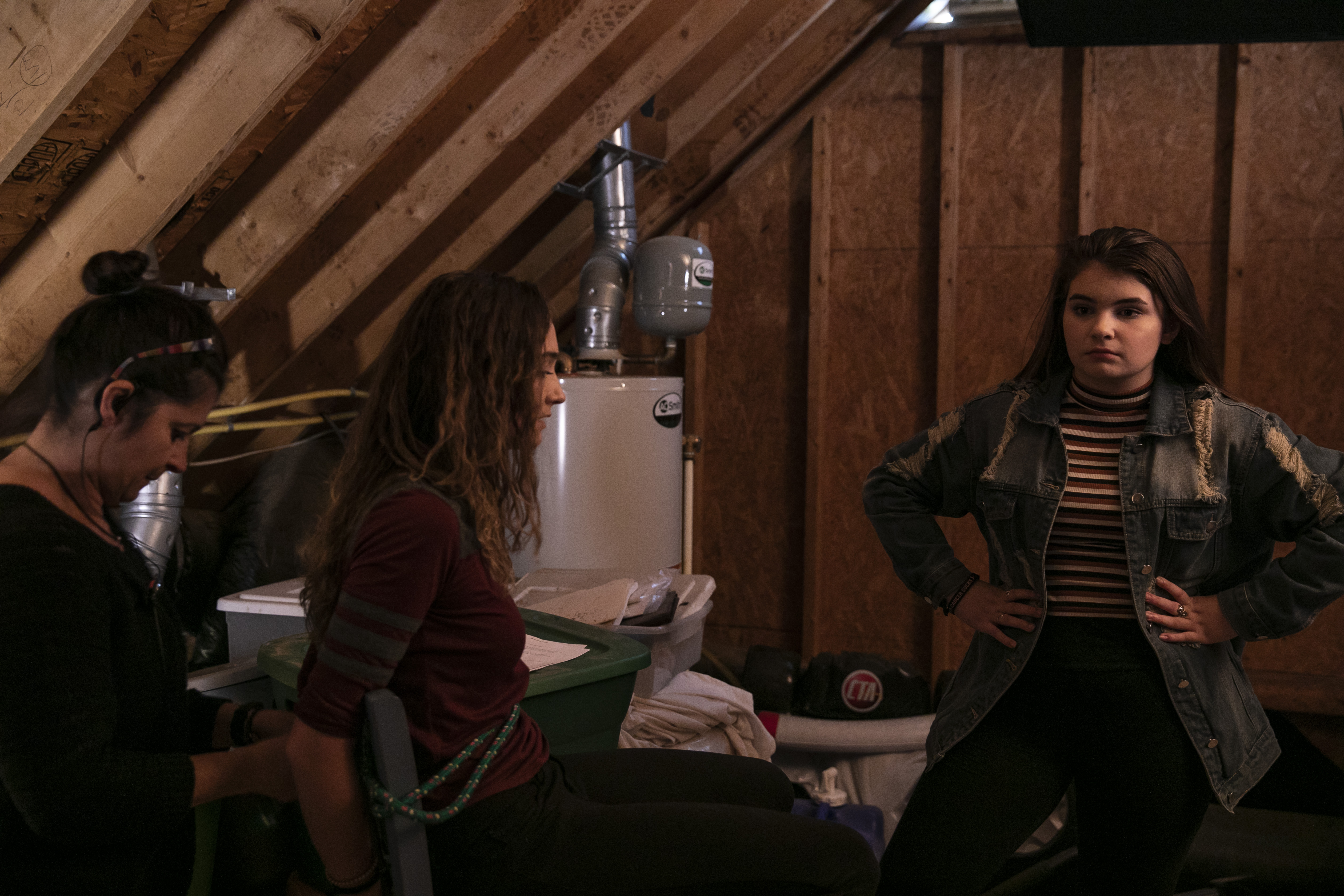 Reilly Wassel and Shania Bogner in Shear Madness (2018)