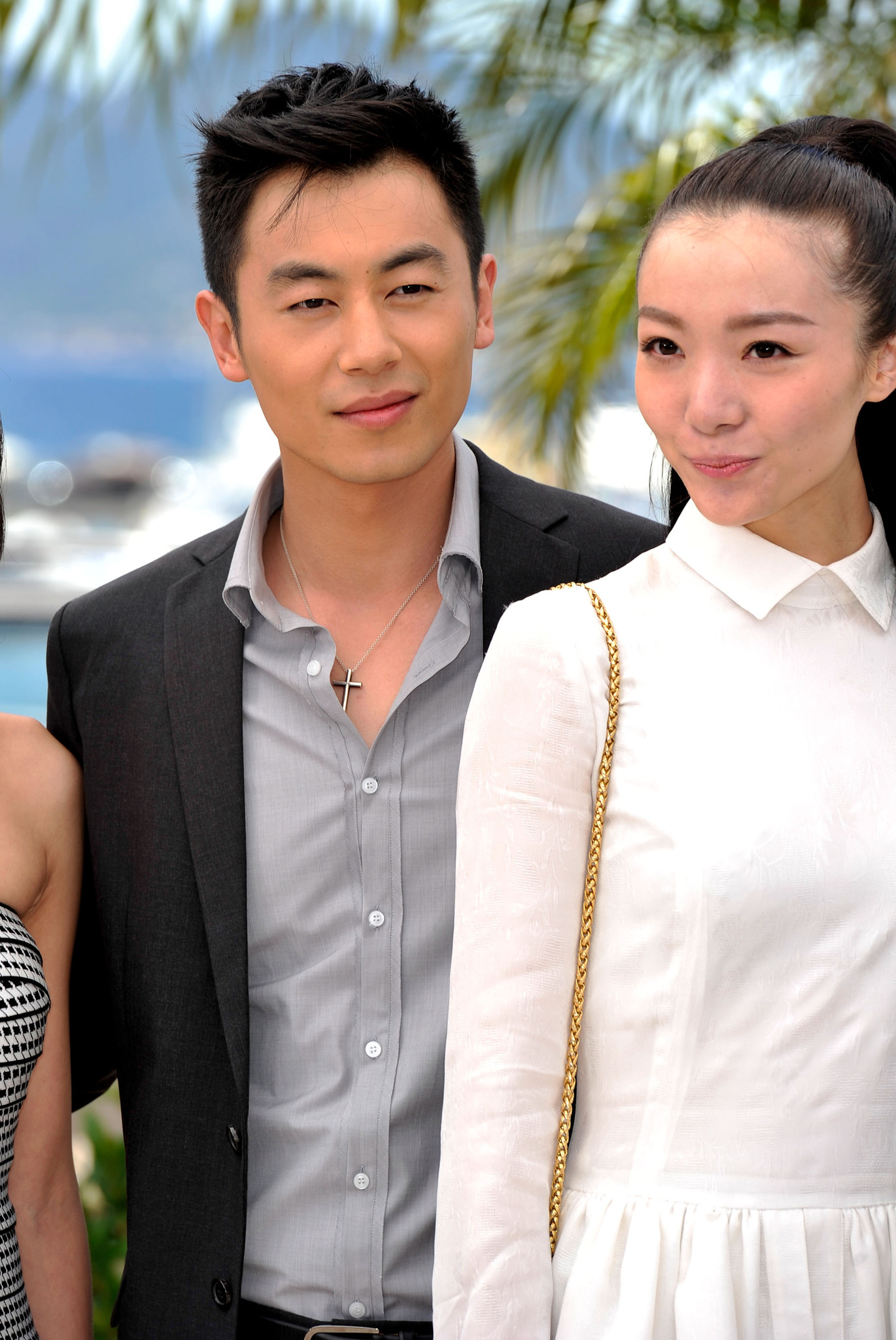 Yawen Zhu and Xi Qi at an event for Mystery (2012)