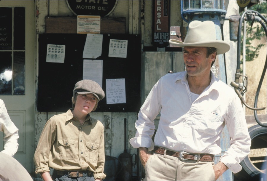 Clint Eastwood and Kyle Eastwood in Honkytonk Man (1982)