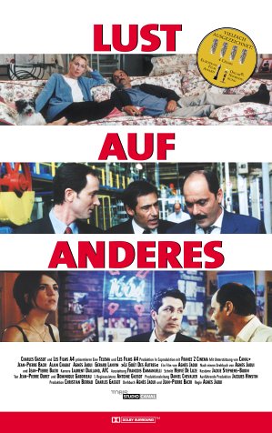 Jean-Pierre Bacri, Alain Chabat, Agnès Jaoui, Gérard Lanvin, and Christiane Millet in The Taste of Others (2000)