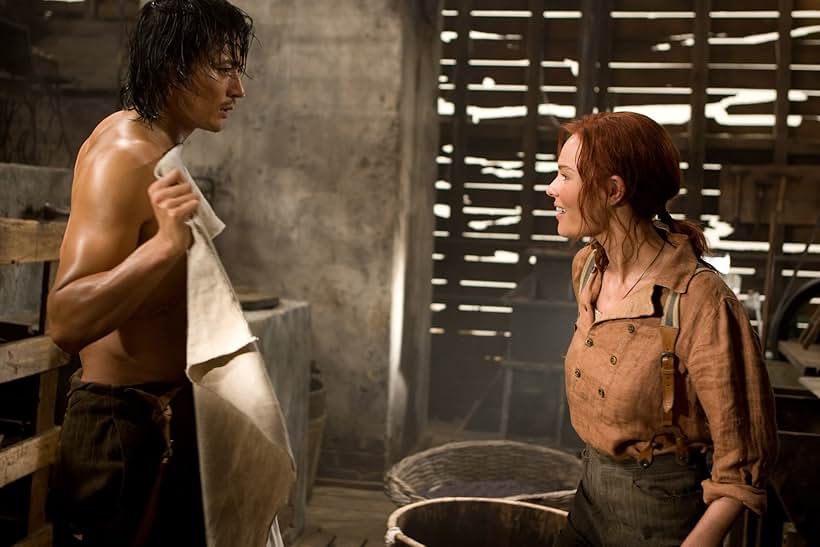 Kate Bosworth and Jang Dong-gun in The Warrior's Way (2010)