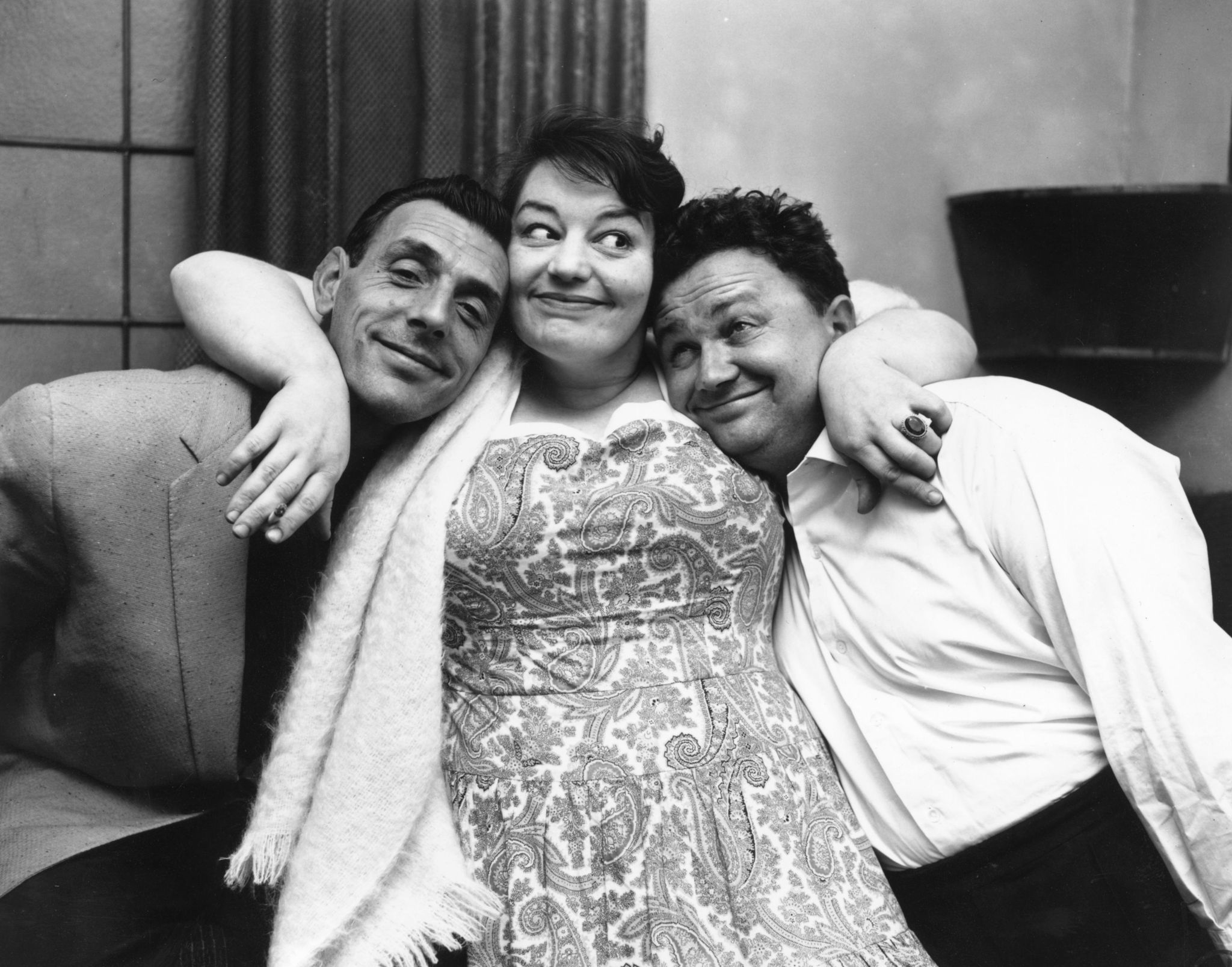 Hattie Jacques, Harry Secombe, and Eric Sykes