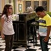 Breanna Yde and Benjamin Flores Jr. in The Haunted Hathaways (2013)