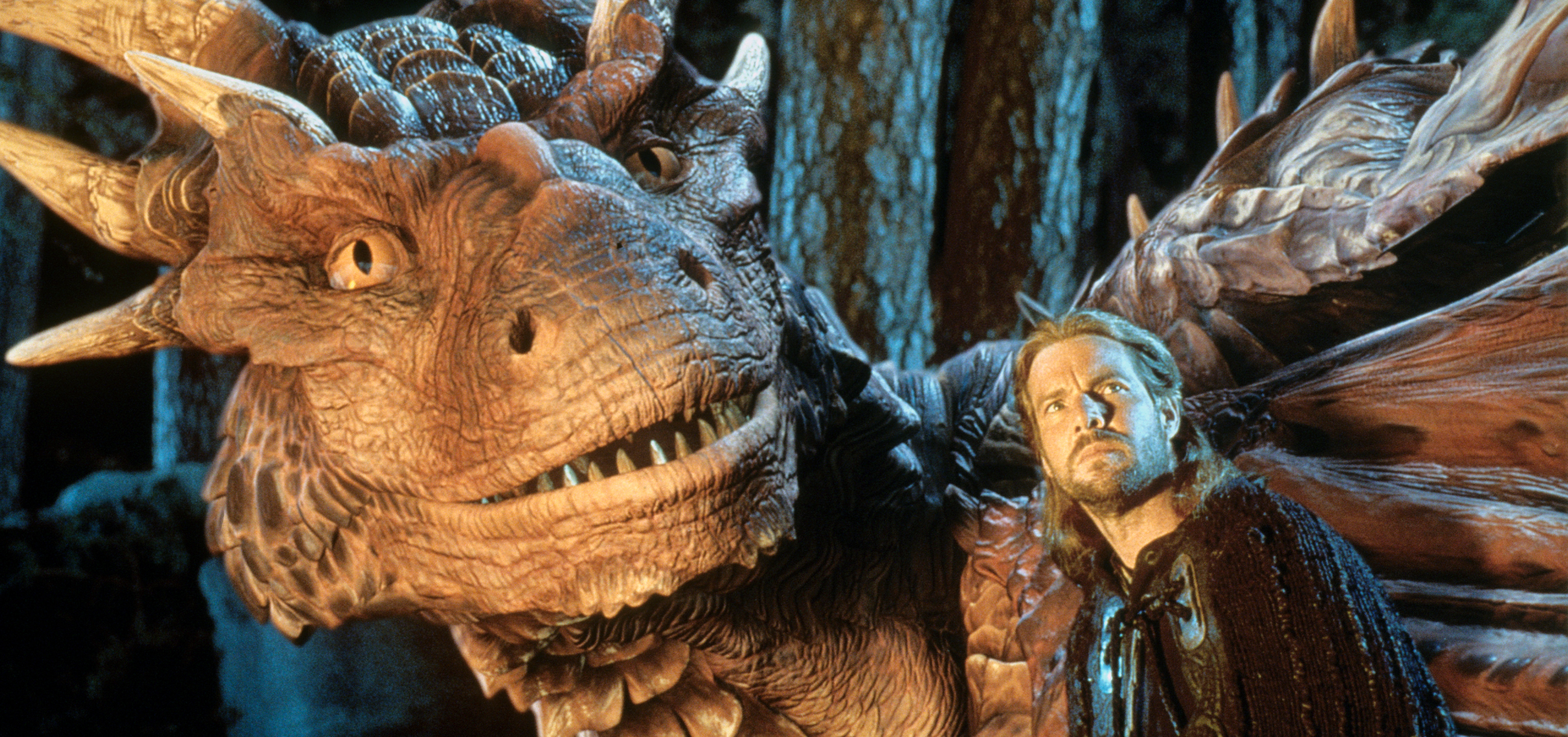 Sean Connery and Dennis Quaid in DragonHeart (1996)