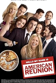 Mena Suvari, Jason Biggs, Alyson Hannigan, Chris Klein, Thomas Ian Nicholas, Tara Reid, Seann William Scott, and Eddie Kaye Thomas in American Reunion (2012)