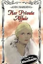 Her Private Affair