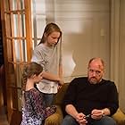 Louis C.K., Ursula Parker, and Hadley Delany in Louie (2010)