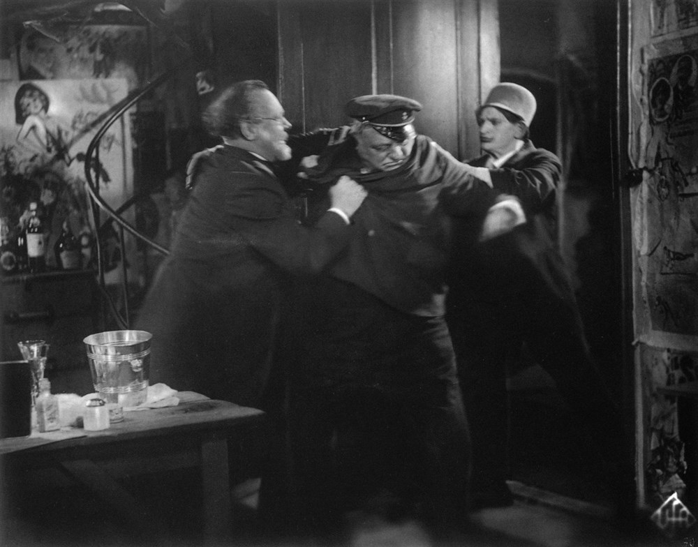 Wilhelm Diegelmann and Emil Jannings in The Blue Angel (1930)