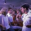 Tom Cruise and Kelly McGillis in Top Gun (1986)