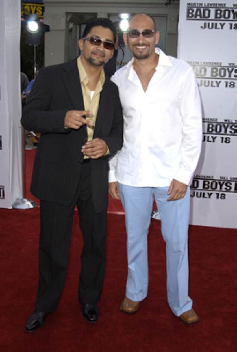 Jason Manuel Olazábal and Reynaldo Gallegos at an event for Bad Boys II (2003)