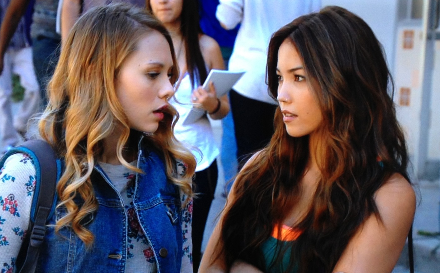 Sarah Oh and Kelcie Stranahan in Dirty Teacher 