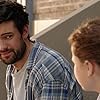 Jack Whitehall and Darby Camp in Clifford the Big Red Dog (2021)