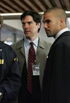 Thomas Gibson, Shemar Moore, and Matthew Gray Gubler in Criminal Minds (2005)