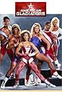 Cheryl Barldinger, Danny Lee Clark, Raye Hollitt, Michael M. Horton, Deron McBee, and Marisa Pare in American Gladiators (1989)