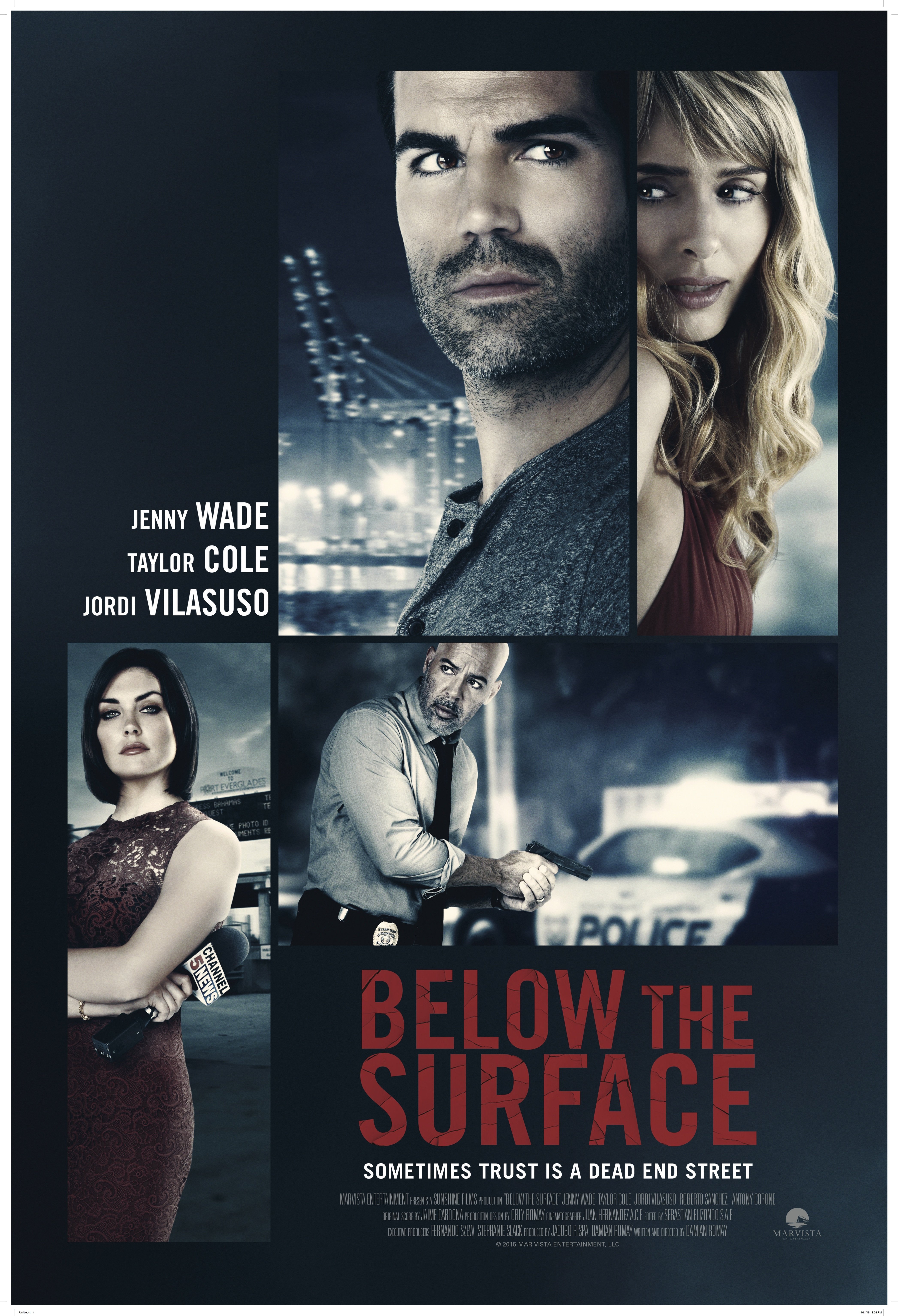 Jordi Vilasuso, Jenny Wade, Roberto Sanchez, and Taylor Cole in Below the Surface (2016)