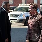 Arnold Schwarzenegger and Forest Whitaker in The Last Stand (2013)