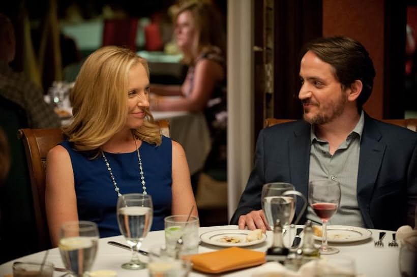 Toni Collette and Ben Falcone in Enough Said (2013)