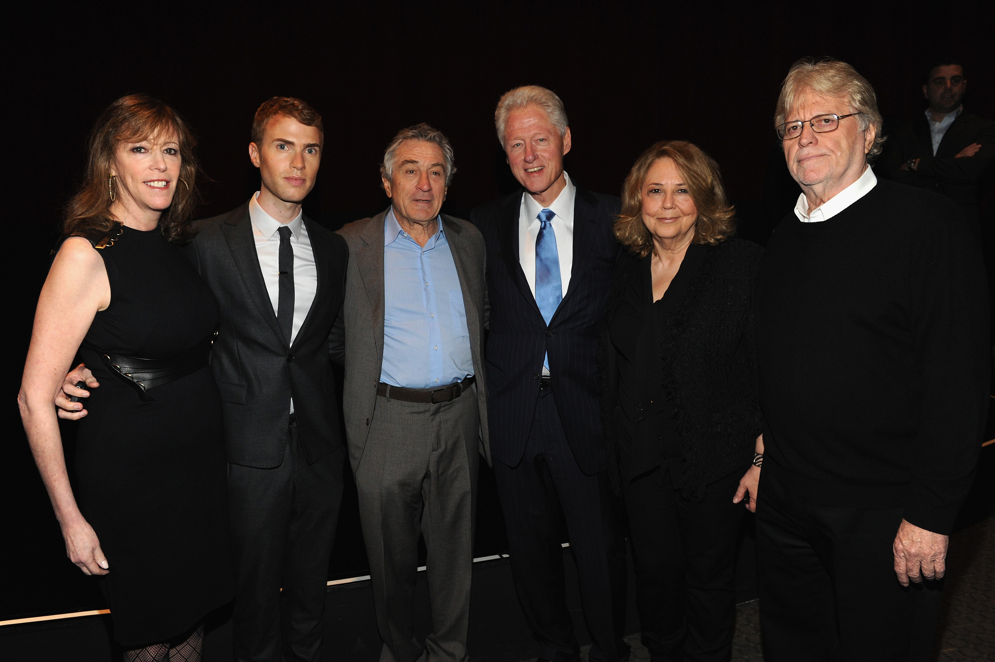 Robert De Niro, Bill Clinton, Linda Bloodworth-Thomason, Jane Rosenthal, Harry Thomason, and Shane Bitney Crone at an event for Bridegroom (2013)