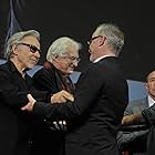 Harvey Keitel, Tim Roth, Bertrand Tavernier, and Thierry Frémaux