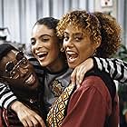 Jasmine Guy, Kadeem Hardison, and Cree Summer in A Different World (1987)