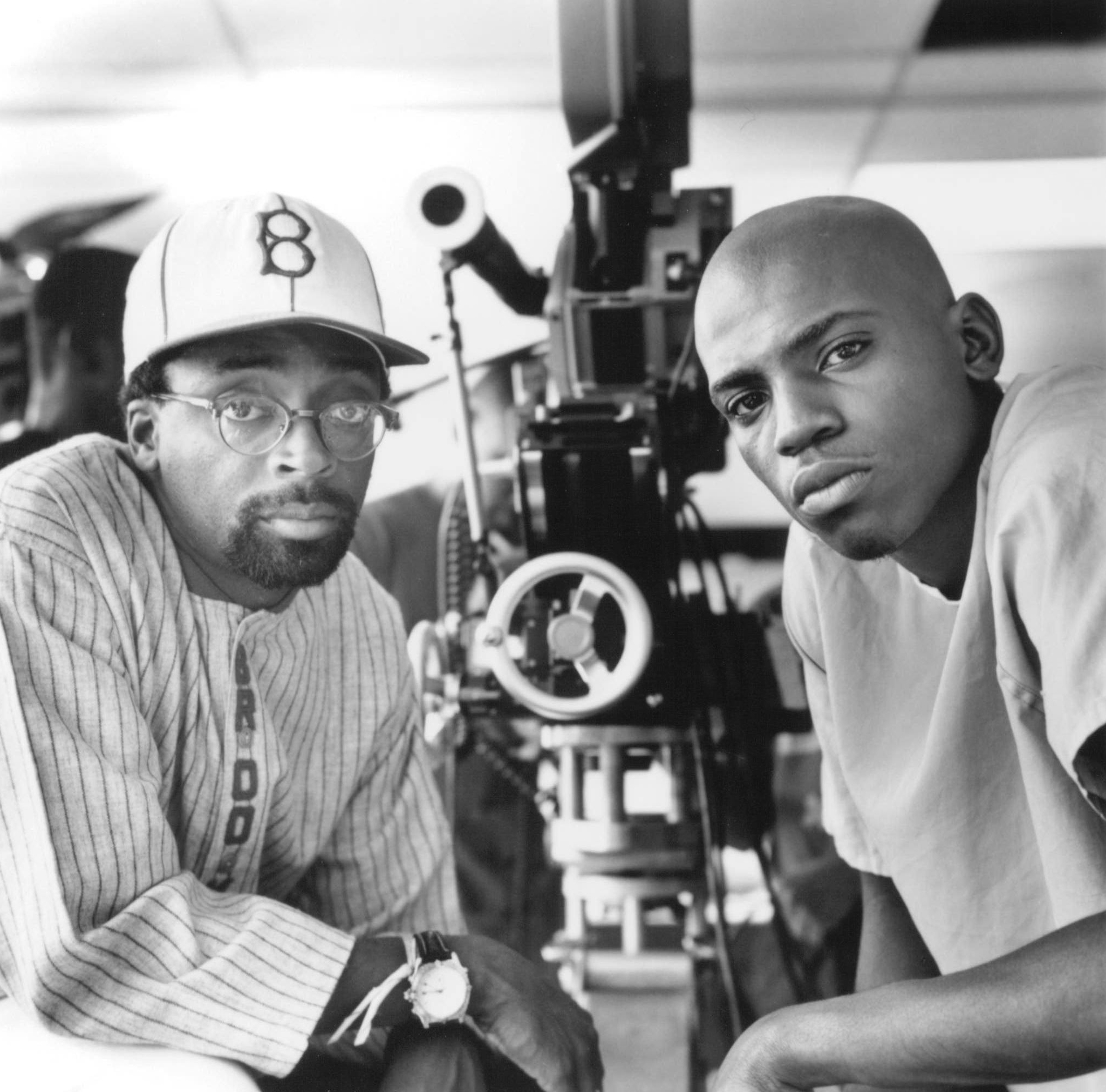 Spike Lee and Mekhi Phifer in Clockers (1995)