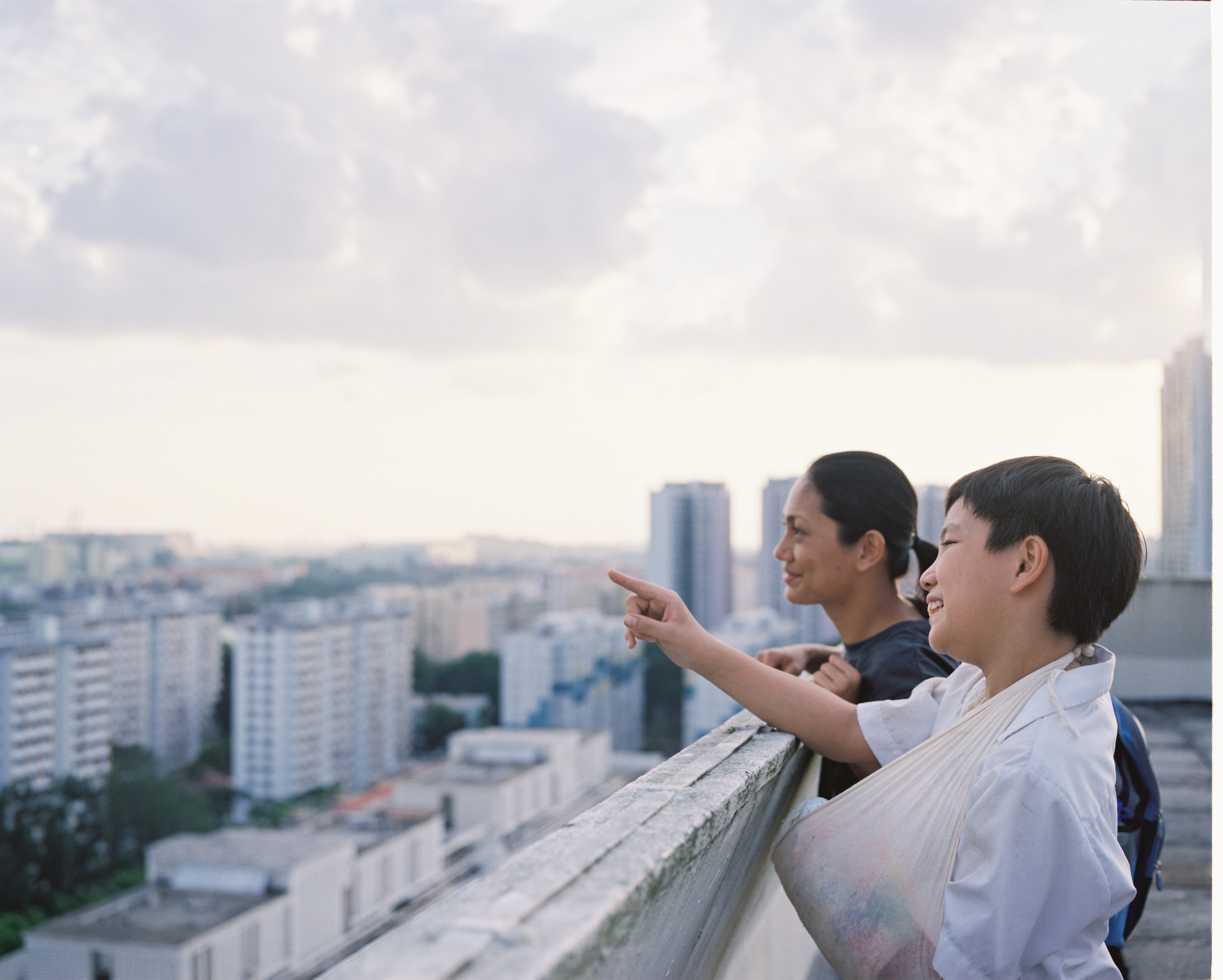 Angeli Bayani and Jia Ler Koh in Ilo Ilo (2013)