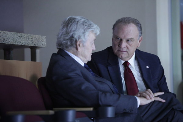 Hal Holbrook and Bill Smitrovich in The Event (2010)