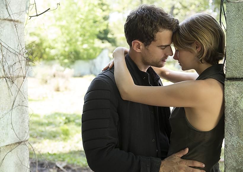 Shailene Woodley and Theo James in Allegiant (2016)