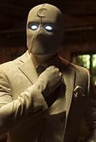 Oscar Isaac and Michael Benjamin Hernandez in Moon Knight (2022)