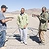 Denzel Washington, Albert Hughes, and Allen Hughes in The Book of Eli (2010)