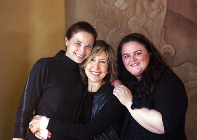 Lin Shaye, Jacquie Barnbrook, and Camille Cellucci