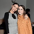 Angela Sarafyan and Lily Collins at an event for Extremely Wicked, Shockingly Evil and Vile (2019)