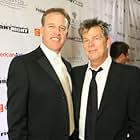 John Elway and David Foster