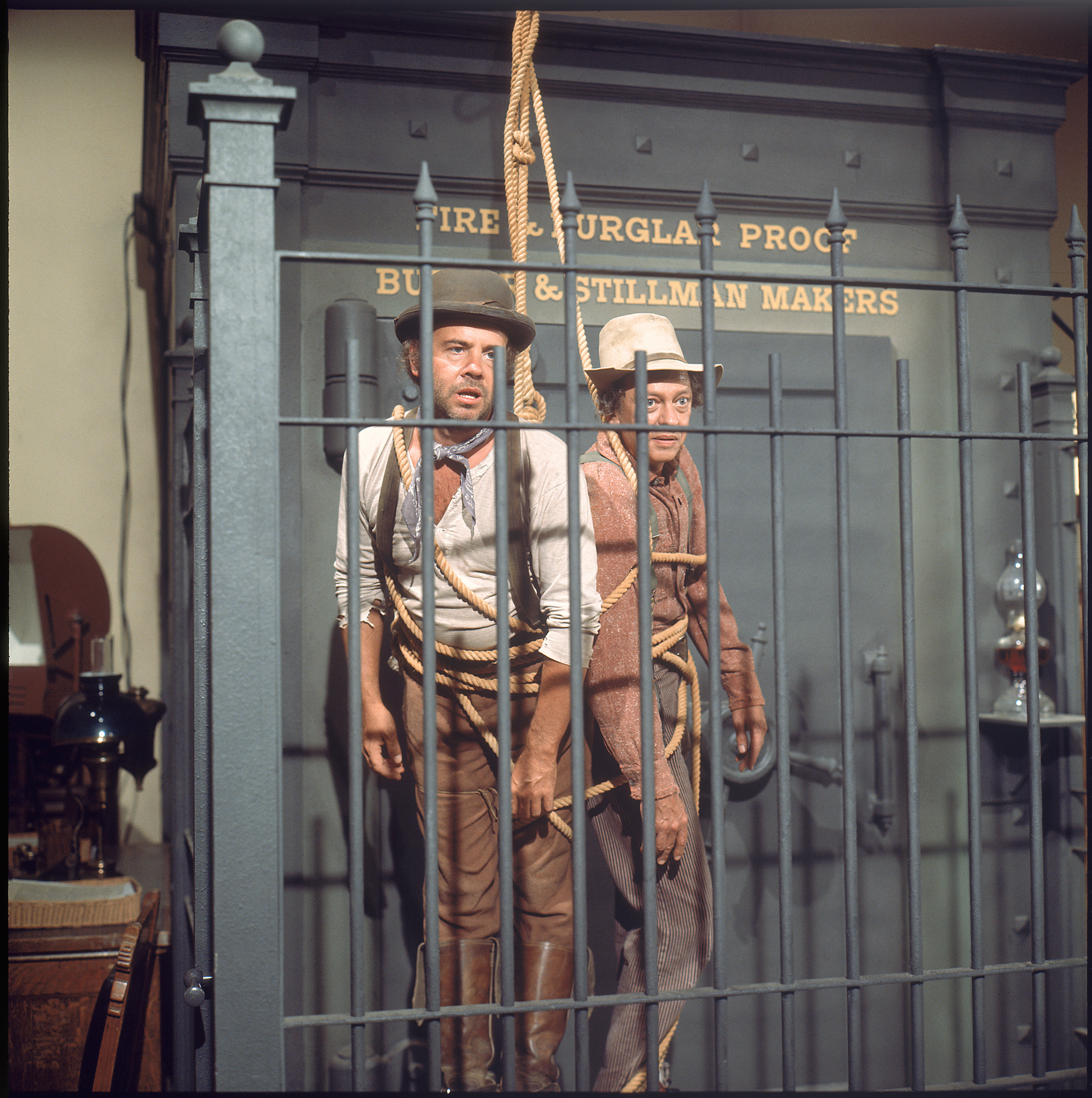 Tim Conway and Don Knotts in The Apple Dumpling Gang (1975)