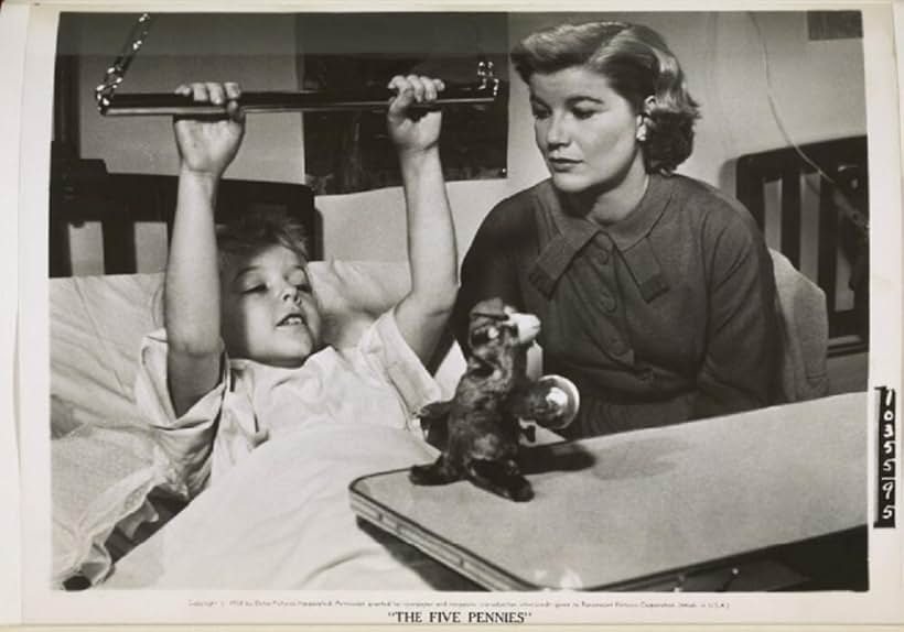 Barbara Bel Geddes and Susan Gordon in The Five Pennies (1959)