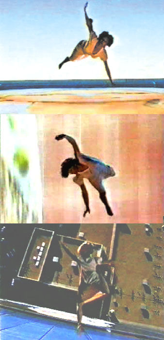 Darlene Ava Williams performs stunts in "Britney Spears Live from Las Vegas" (2001)