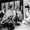 Daisuke Katô, Toshiaki Konoe, and Kinuyo Tanaka in Saikaku ichidai onna (1952)